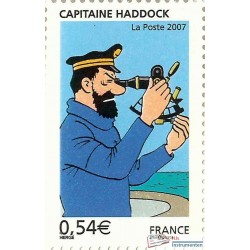 Tintin - Captain Haddock stamp