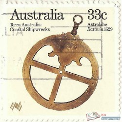 Batavia astrolabe stamp
