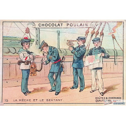 Chocolat Poulain card